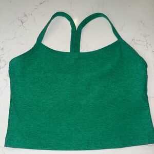 Beyond Yoga Kelly Green Spacedye Racerback Tank Top